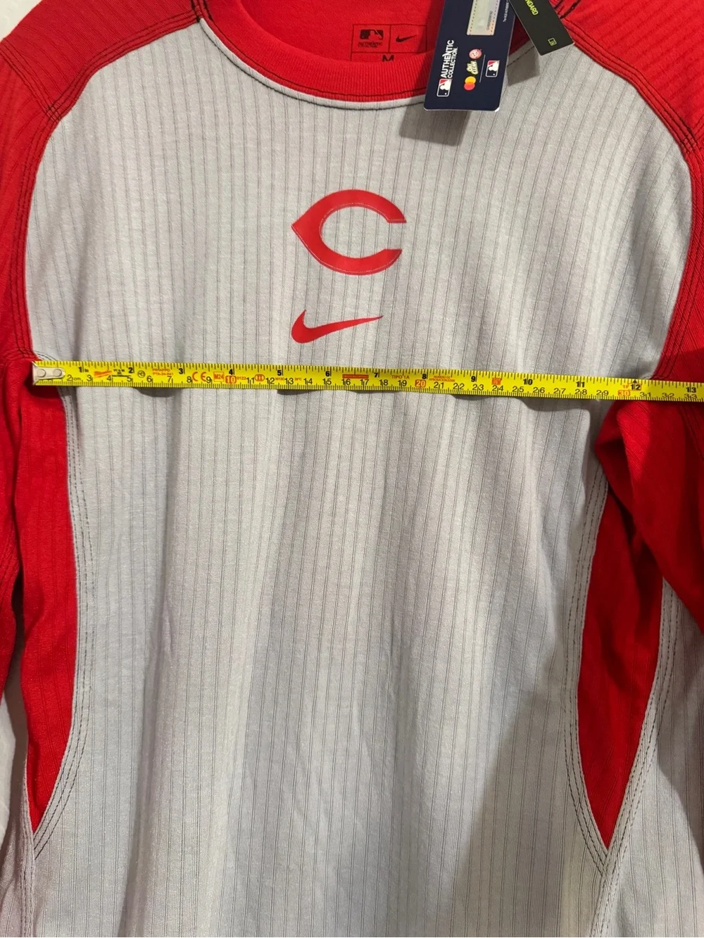 👕NWT Nike Dri-FIT MLB Baseball Long Sleeve Crewneck Colorblock T-Shirt Men's M